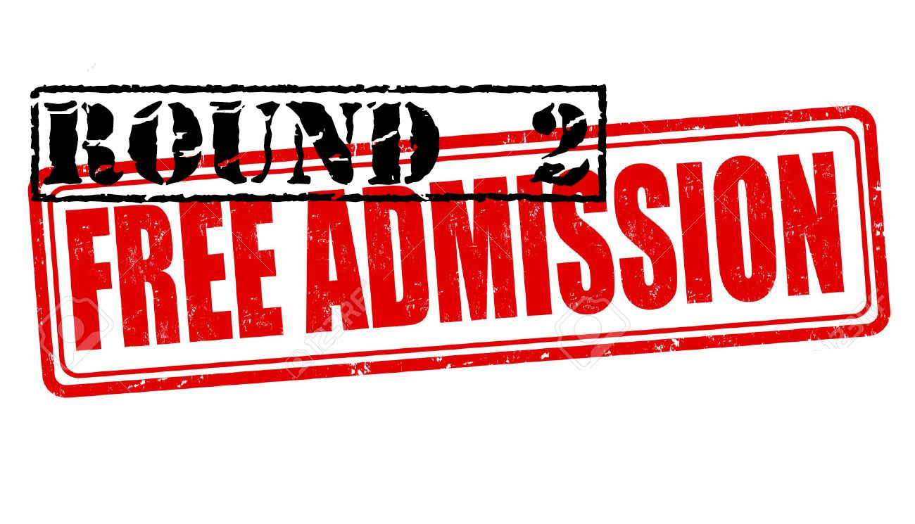 Free Admission - Round 2!