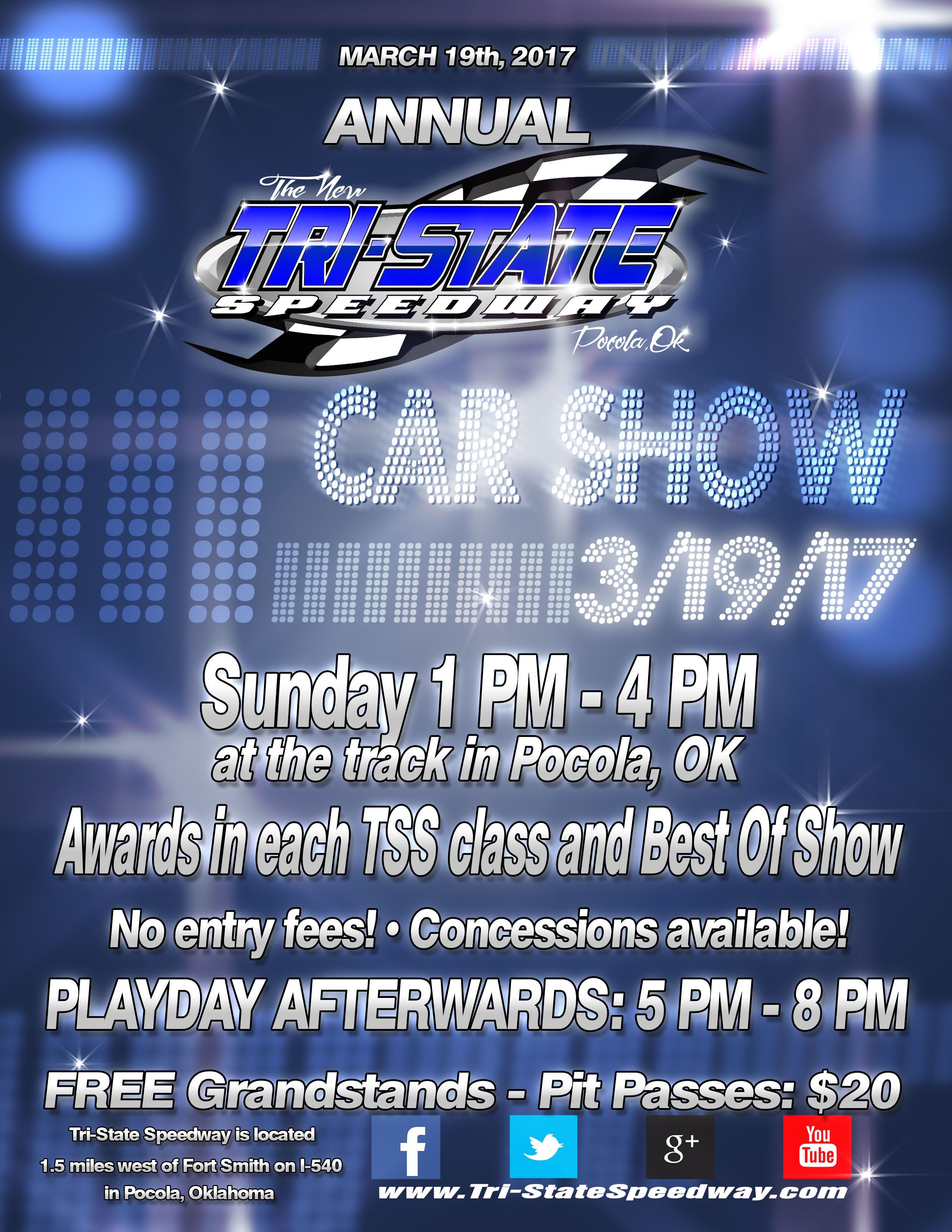 Annual Car Show and Play Day Date Changed