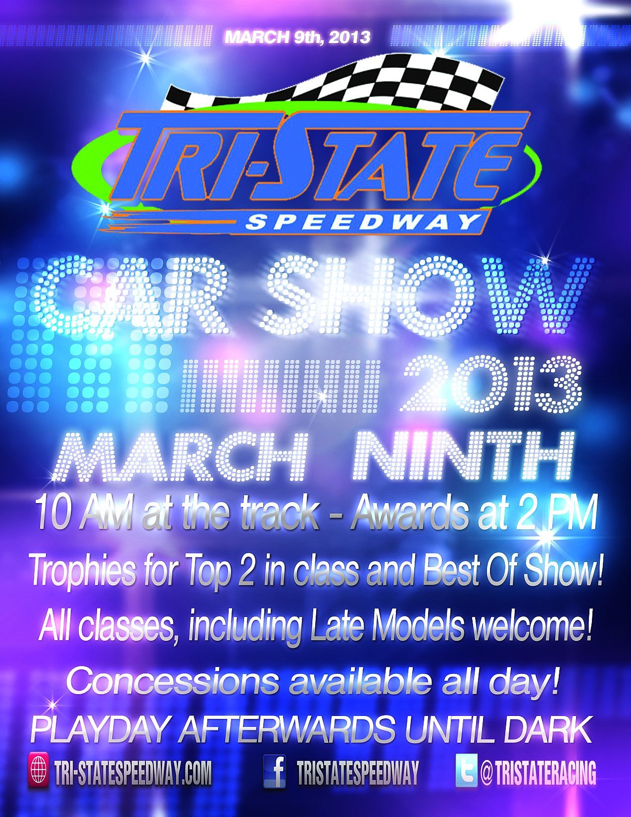 2013 Car Show Flyer